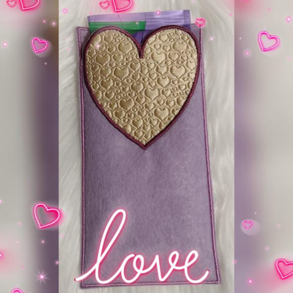 ITH - Stickdatei Schokoladenhülle Valentinsherz